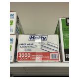 Hefty jumbo straws 3000 ct