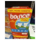 Bounce dryer sheets 400ct