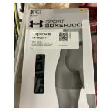 Under armour 3 pk boxers M