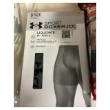 Under armour 3 pk boxers M