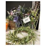 Flower decor 3 pc