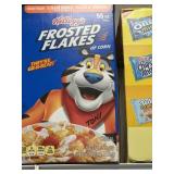 Kelloggs frosted flakes 55 oz total