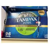 Tampax pearl super tampons 96 ct
