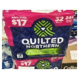 Quilted Northren 32 rolls- blue