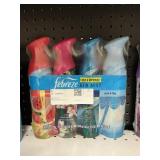 Febreze air mist 4 cans