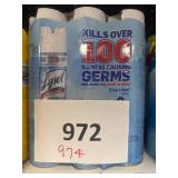 Lysol 3 cans