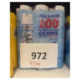Lysol 3 cans