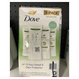 Dove deodorant 4 pack