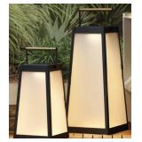 Vista metal lantern 2 pk