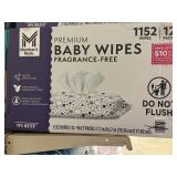 Premium baby wipes 1152 ct
