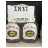 Sweet baby rays honey BBQ sauce 2-40 oz