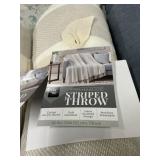 Stripped throw 60inx70in