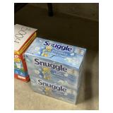 Snuggle dryer sheets 2-160ct
