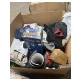 Misc box lot- MUST take all- damaged