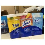 Lysol 240 wipes