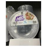 Clear plates 6.25in 90ct