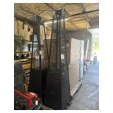 Pyramid outdoor patio heater-1 wheel missing