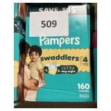Pampers size 4- 160 ct