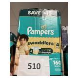 Pampers size 4- 160 ct