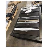 Black 6-drawer chest - damaged