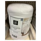Down Alt comforter set 3pcs F/Q