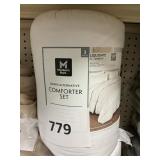 Down Alt comforter set 3pcs F/Q