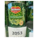 Del Monte fancy cut green Beans 101 oz