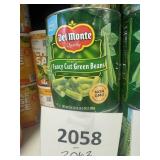 Del Monte fancy cut green Beans 101 oz