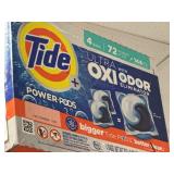 Tide pods 72 pacs