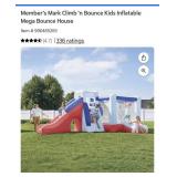 Climb N Bounce kids inflatable mega bounce house