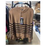 DKNY quarter zip sweater XXL