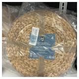 Handwoven placemat 4 pk