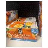 Mandarin oranges 24 cups
