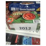 Tomato paste 12-6 oz