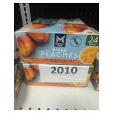 Diced peaches 24 cups