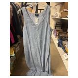 DKNY denium dress L