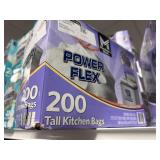 Power Flex 200 tall kitchen bags-purple