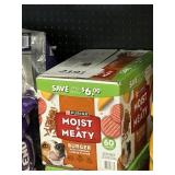 Purina moist & meaty burger 60 pouches