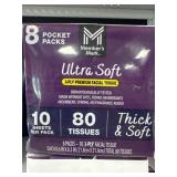 Ultra soft 8-packs 10 sheets per pack