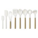 8 pc utensil - gold