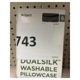 Night silk pillowcase Queen 2-pack