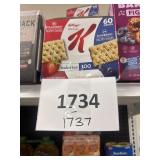 Kelloggs Special K pastry crisps 60ct