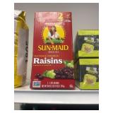Sun Maid raisina 2 bags