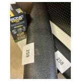 Black floor mat