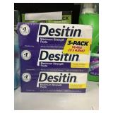 Desitin 3 pack