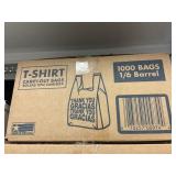 T-shirt  bags 1000ct
