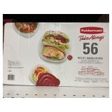 Rubbermaid 56pcs