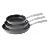 3 pc non stick fry pan set