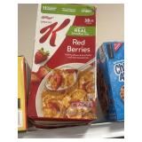 Kelloggs sepcial K red berries 38 oz total
