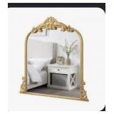 Azalea Park gold mantle mirror 39.15inx40.5in